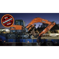 Sold! Doosan DX85R-3 Excavator, 2017