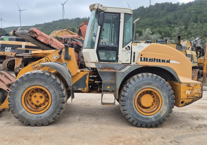 Pá carregadora Liebherr 534 - 2002