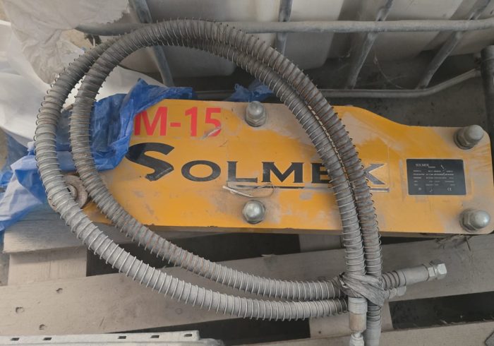 Martelo hidráulico Solmek HM-15 - 2025